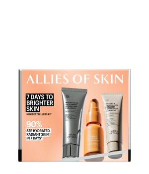 Allies OF Skin 7 Days to Brighter Skin Anti Aging Skincare Kit Gezichtsverzorgingsset 1 ct
