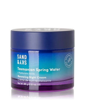 Sand & Sky Tasmanian Spring Water Renewing Night Cream Nachtcrème 60 g