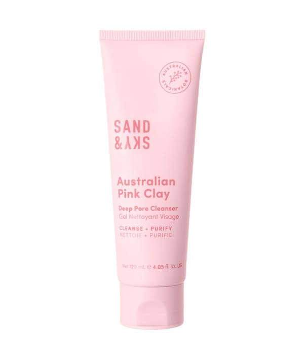 Produktbillede 1 af 6, Sand & Sky Australian Pink Clay Cleansing gel