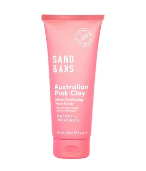 Sand & Sky Australian Pink Clay Micro-exfoliating face scrub Reinigingsgel 100 g