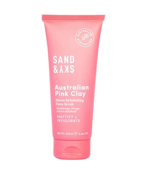 Sand & Sky Australian Pink Clay Micro-exfoliating face scrub Reinigingsgel 100 g