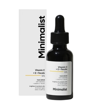 Minimalist Vitamin C + E + Ferulic 16% Face Serum Serum 20 ml