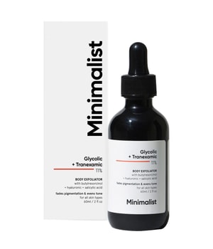 Minimalist Glycolic + Tranexamic 11% Body Exfoliator Lichaamsserum 60 ml