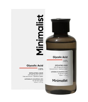 Minimalist Glycolic Acid 08% Exfoliating Liquid Toner 150 ml