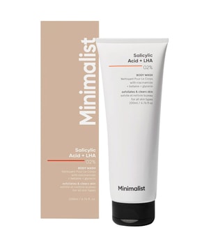 Minimalist Salicylic Acid + LHA 02% Body Wash Gel nettoyant 200 ml