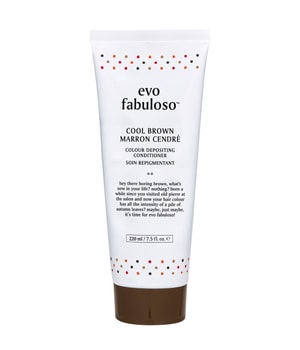 Evo Fabuloso Cool Brown Colour Boosting Treatment Après shampoing