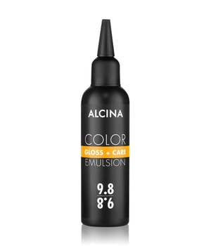 ALCINA Color gloss+care emulsion 9.8 Jasny Blond-Srebrny Farba półtrwała do włosów 100 ml