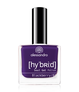 Alessandro Hybrid Lakier do paznokci 8 ml Blackberry