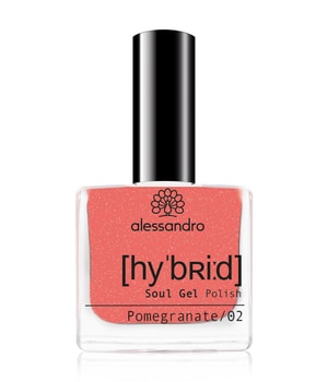 Alessandro Hybrid Lakier do paznokci 8 ml Pomegranate