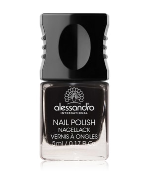 Alessandro Nail Polish Colour Explosion Small Lakier do paznokci 5 ml Nr. 177 - Midnight Black