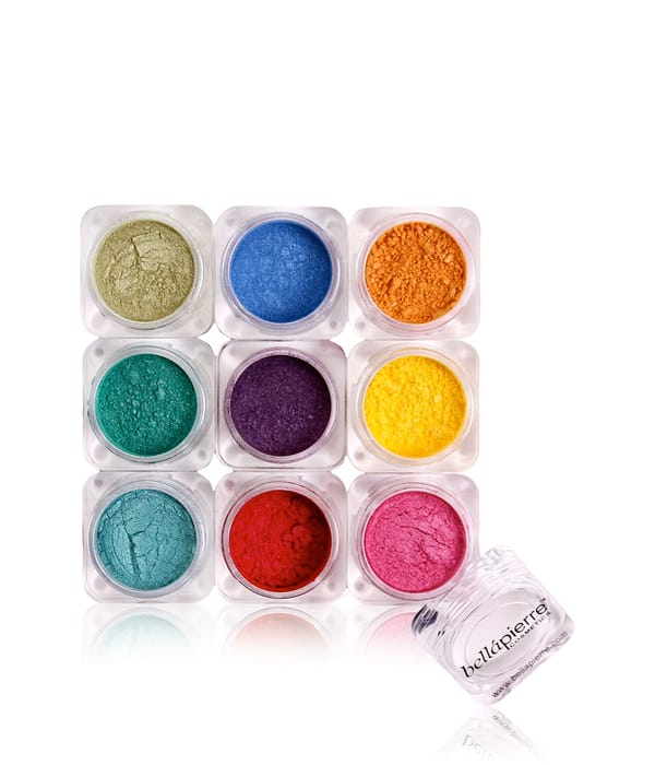 Produktbild 1 von 3, bellápierre Shimmer Powder Lidschatten Palette