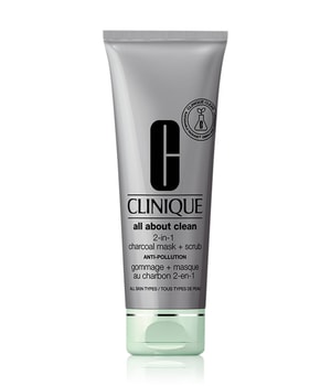 Clinique All About Clean Charcoal Mask + Scrub Anti Pollution Gezichtsmasker 100 ml