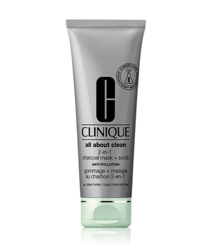 CLINIQUE All About Clean Charcoal Mask + Scrub Anti Pollution Gesichtsmaske · 100 ml