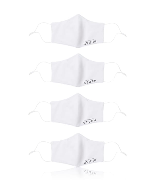 Zdjęcie produktu 1 z 1, DR. BARBARA STURM Set of 4 Nano Silver Mask Maska ochronna