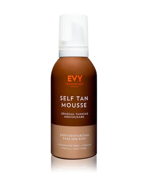 EVY Technology Self Tan Mousse Medium /Darker Face and Body Mousse autobronzante 150 ml Unisexe