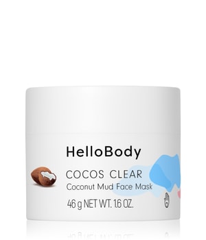 HelloBody Cocos Clear Coconut Purifying Mud Face Mask Gezichtsmasker 45 ml