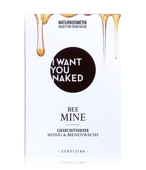 I Want YOU Naked Bee mine Honing en bijenwas Gezichtszeep 100 g