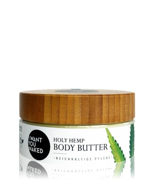 I Want YOU Naked Holy Hemp Bio-Hanfsamenöl & Vitamin E Body Butter 200 ml