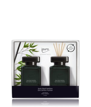 ipuro Essentials black bamboo set Interieurparfumset 100 ml