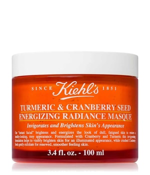 Kiehl's Kurkuma i nasiona żurawiny Energetyzująca maseczka rozświetlająca Maseczka do twarzy 100 ml można nabyć na stronie Flaconi.pl