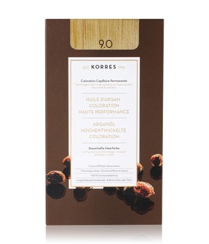 Korres Arganöl Hochentwickelte Haarcoloration Very Light Blonde / Hell-Hellblond 9.0 Haarkleur 1 ct
