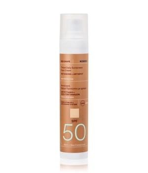 KORRES Red Grape tonet solcreme til ansigtet SPF50 - anti-aging og antipigmentering Solcreme