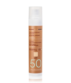 Korres Raisin Rouge Crème solaire Teintée pour le Visage SPF50 Anti Aging + Anti taches Crème solaire