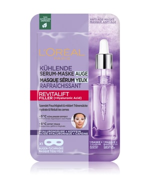L'Oréal Paris Revitalift Filler [+Hyaluronsäure] Augenserum Sheet Mask 11 g