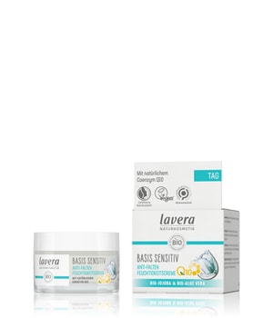 lavera Basis sensitief hydraterende crème Q10 Dagcrème 50 ml
