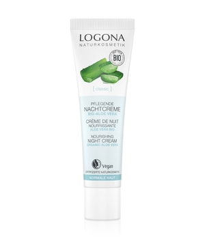 Logona Classic Nourishing Night Cream Organic Aloe Vera Nachtcrème 30 ml