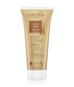 LOGONA Lava Erde Waschcreme Patchouli Crème de douche