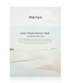 ma:nyo Galac Niacin Essence Mask Gezichtsmasker 30 g