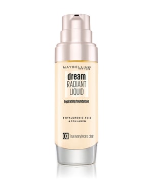 Maybelline Dream Radiant Liquid Vloeibare foundation in Nr. 3 - True Ivory 30 ml