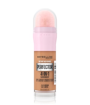 Maybelline Instant Age Rewind Perfector 4-in-1 Glow Vloeibare foundation in Nr. 02 - Medium 20 ml