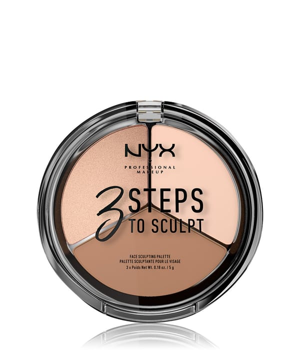 Immagine prodotto 1 di 4, NYX Professional Makeup 3 Steps to Sculpt Palette make-up