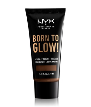 NYX Professional Makeup Born to Glow! Naturally Radiant Foundation Vloeibare foundation in Nr. 22 - Deep Cool 30 ml