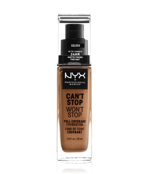 NYX Professional Makeup Can't Stop Won't Stop 24-Hour Foundation Podkład w płynie 30 ml Nr. 13 - Golden można nabyć na stronie Flaconi.pl