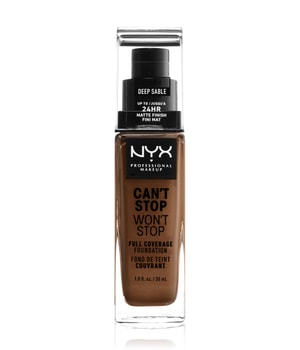 NYX Professional Makeup Can't Stop Won't Stop 24-Hour Foundation Flytande foundation