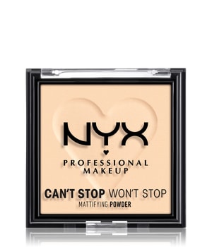 NYX Professional Makeup Can’t Stop Won’t Stop Mattifying Powder Compact Powder in Nr. 01 - Fair 6 g