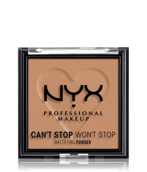 NYX Professional Makeup Can't Stop Won't Stop Mattifying Powder puder matujący odcień 07 Caramel 6 g można nabyć na stronie Flaconi.pl