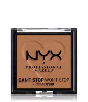 NYX Professional Makeup Can’t Stop Won’t Stop Mattifying Powder Kompaktowy puder 6 g Nr. 08 - Mocha