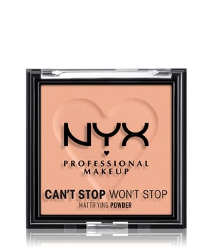 NYX Professional Makeup Can’t Stop Won’t Stop Mattifying Powder Kompaktowy puder 6 g Nr. 13 - Bright Peach
