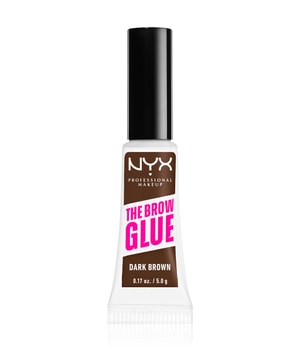 NYX Professional Makeup The Brow Glue Instant Brow Styler Wenkbrauwgel in Dark Brown 5 g