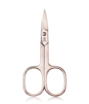 Pfeilring saks børstet mat, forgyldt Neglesaks