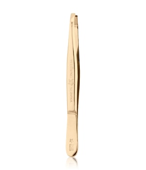 Pfeilring Pinces à épiler coudées, plaquées or Pince à épiler