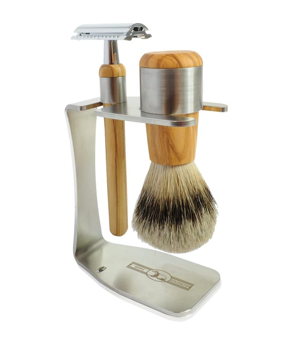 Produktbillede 1 af 1, Golddachs barbersæt - 3-delt Barbersæt