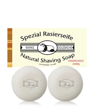 Golddachs Sandelholz Rasierseife · 60 g