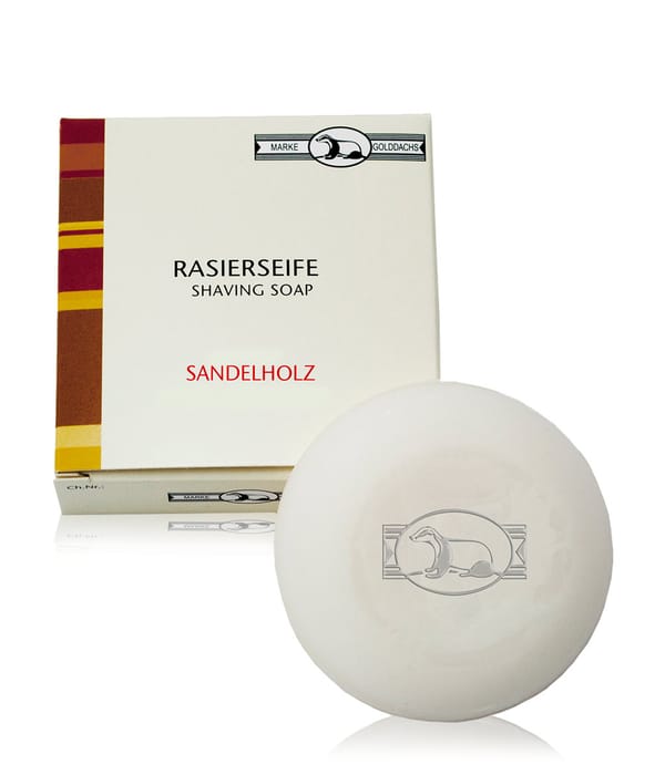 Produktbillede 1 af 1, Golddachs Sandelholz Barbersæbe
