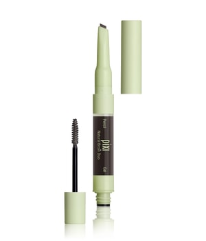 Pixi Natural Brow Duo Dual Sided Waterproof Brow Pencil & Brow Gel Wenkbrauwgel in Soft Black 2.5 g