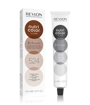 Revlon Professional Nutri Color Filters 524 - lysebrun irisé kobber Farvemaske